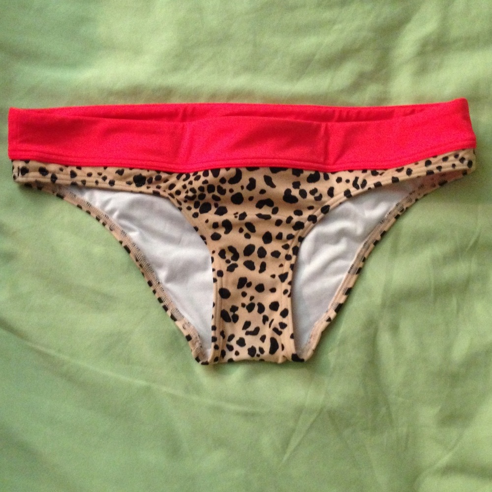 Victoria's secret cheetah print bikini bottom